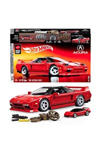 HOT WHEELS Elite Serisi '90 NSX Araba 876 Parça Yapım Seti JFT17