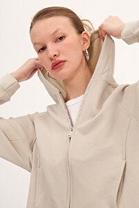 Addax Fermuarlı Kapüşonlu Modal Hırka H12169 - Fiyatı, Yorumları