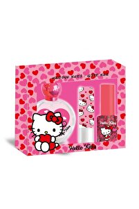 Hello Kitty Hediye Seti Parfüm + Oje + Ruj - Fiyatı, Yorumları