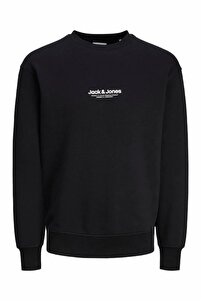 洋楽 B.L.A.C.K. How Not To Get Jacc'd Jack & Jones Jack Jones Vester Bro Bisiklet Yaka Erkek Sweat