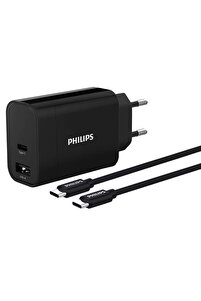 Philips DLP2621C 30W USB-A ve USB-C Bağlantısı Type-C Kablolu