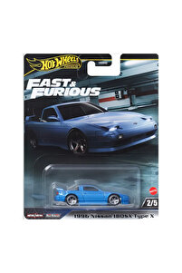 HOT WHEELS Fast-Furious Premium Araba 1996 NISSAN 180SX TYPE X