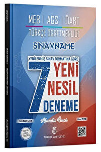 TÜRKÇE ÖABTDEYİZ - ÖABT MEB-AGS Türkçe Öğretmenliği Sınavname 7