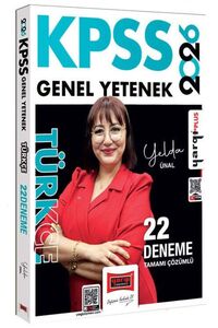 Yargı Yayınları Yargı 2026 KPSS Türkçe 22 Deneme Çözümlü - Yelda