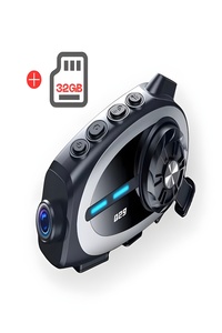 Blic Q29 IPX6 Su Geçirmez Kameralı Motosiklet Kask Kulaklığı