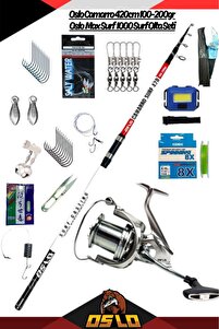 Oslo Camarro 420cm 100-200gr Surf Max 10000 Surf Olta Seti