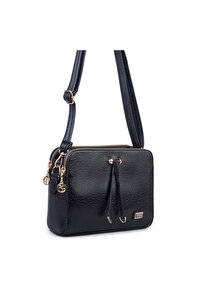 Nas Bag Premium Series Çok Gözlü Çapraz Kadın Çanta (EN: 24 CM X