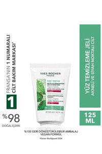 Yves Rocher Organik Naneli Vegan 3'ü 1 Arada Peeling Etkili Siyah