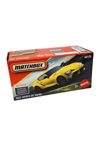 HOT WHEELS Matchbox 2023 Toyota GR Supra - Sarı (1/64) Yurt Dışı