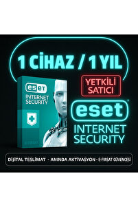 Eset İnternet Security – 1 Yıl / 1 PC - Fiyatı, Yorumları