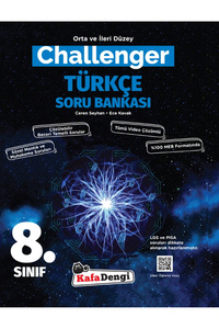 Kafa Dengi Yayınları LGS 8. Sınıf Challenger Türkçe Soru Bankası