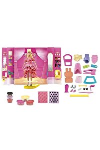 Barbie G1356 Play-Doh Designer Fashion Show Tasarım Moda Show +3