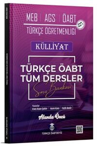 TÜRKÇE ÖABTDEYİZ ÖABT MEB-AGS Türkçe Tüm Dersler Külliyat Soru