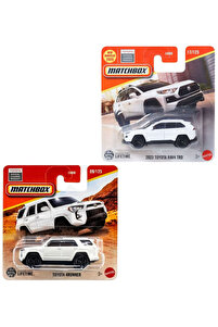 HOT WHEELS 2 Araç Set - Matchbox 2023 Toyota RAV4 TRD & Matchbox