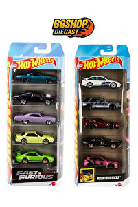 HOT WHEELS Fast And Furious 5'li Set(2025) - Nightburnerz (Supra
