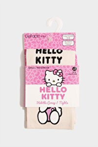 Defacto Kız Çocuk Hello Kitty 60 Denye Külotlu Çorap G1534A8NS