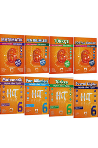 Mozaik Yayınları 6. Sınıf Matematik Fen Türkçe Sosyal Soru Bankası