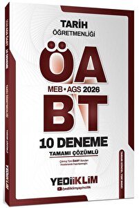 Yediiklim Yayınları Yediiklim 2026 MEB AGS ÖABT Tarih Öğretmenliği