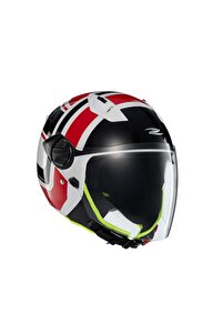 ZEUS ZS-213 AX5 White Black Red Açık Kask - Fiyatı, Yorumları