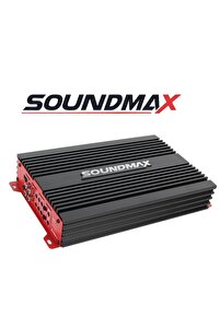 Soundmax Sx-N400.4 Ab Class 4kanal Oto Amfi Anfi 4 Ohm 4x75w Rms 2