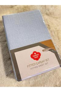 صورة المنتج ذات الصلة Cotton Box أطقم ملاءات سرير مزدوج