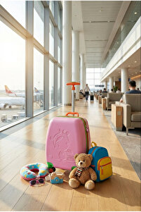 Wexta Wx-410 Pembe Kız Çocuk Valiz - Fiyatı, Yorumları