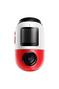 アクセサリー 70mai Dash Cam Omni X200 128GB 70MAİ X200 Omni 128GB 360° Dönebilen Araç Içi Kamera - Kırmızı