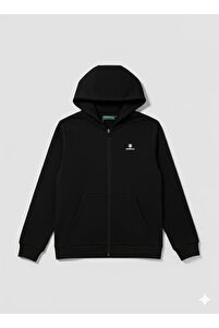 Lumberjack SN72 FZ Siyah Erkek Çocuk Fermuarlı Sweatshirt - Fiyatı