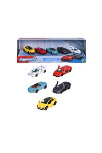 ミニカーセット 13台 ホワイト レッド ブラック ブルー Majorette Lamborghini 5'li Araba Seti 8502105001 - Fiyatı, Yorumları