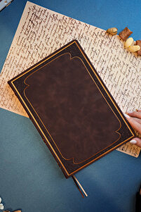 Victoria's Journals Vintage Old Book Notebook 20X28 cm – 192 Pages