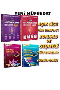 Liyakat Yayınları YENİ MÜFREDAT AÖL Sınav Seti Zorunlu Ve Seçmleli