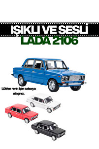 welcomein 1:22 Metal Lada 2106 Klasik Araba Model Araç Klasik