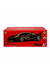 BBURAGO Signature Series 1/18 Ferrari FXX K Evo Siyah Sarı Diecast