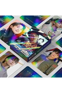 Kpop Dünyasi BTS Jungkook '' Golden '' Çift Yön Baskılı Hologramlı