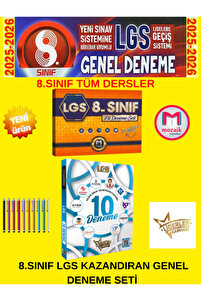 Mozaik Yayınları 2026 İntro 8.Sınıf Tüm Dersler 7 li Genel Deneme+
