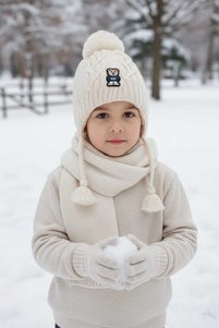 Related product image Kitti Scarf Beanie Gloves Set