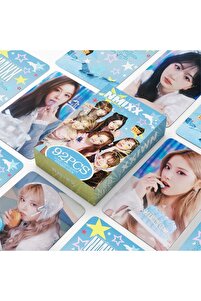Kpop Dünyasi NMIXX Çift Yön Baskılı Lomo Card Seti (60 Pcs