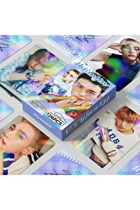 Kpop Dünyasi STRAY KIDS '' Hyunjin '' Çift Yön Baskılı Hologramlı