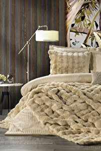 ZEBRA CASA Bonny Çift Kişilik Nevresimli Yatak Örtüsü Seti