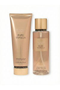 Victoria's Secret Bare Vanilla Vücut Spreyi & Vücut Losyonu Seti