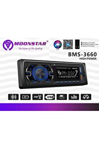 Moonstar Oto Teyp 4x45 W Bt/usb/sd/fm/aux Bms -3660 - Fiyatı