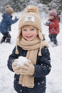 Related product image Kitti Scarf Beanie Gloves Set