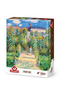 Art Puzzle Sanatçının Bahçesi, Claude Monet 1000 Parça Puzzle