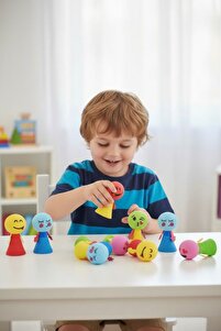 Hyd Zıplayan Oyuncak Emojili Zıp Zıp Oyun Dev Boy 9 cm 1 Adet