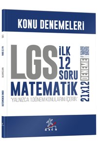 KR Akademi Yayınları İbrahim Akca 8. Sınıf LGS Matematik 1. Dönem
