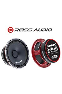 Reiss Rs-M6AC Çifti 800Wat-400W Rms En Iyisini Isteyenlere 16 Cm