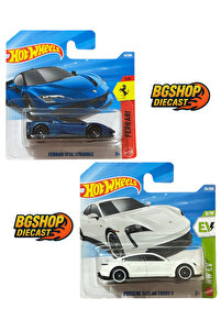 HOT WHEELS 2026 Case - Ferrari SF90 Stradale - Porsche Taycan