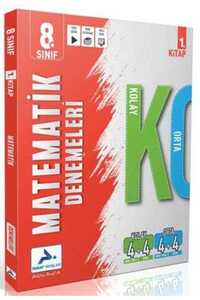 Paraf Yayınları Paraf 8. Sınıf Matematik Kolay Orta Lgs Branş