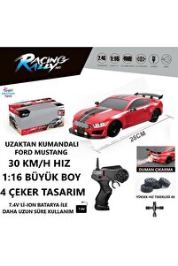 Brother Toys 30 Km/H Hız Duman Çıkaran Şarjlı Ford Mustang Drift