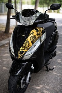 صورة المنتج ذات الصلة Honda ملصقات شارات وشرائط متوهجة في الظلام